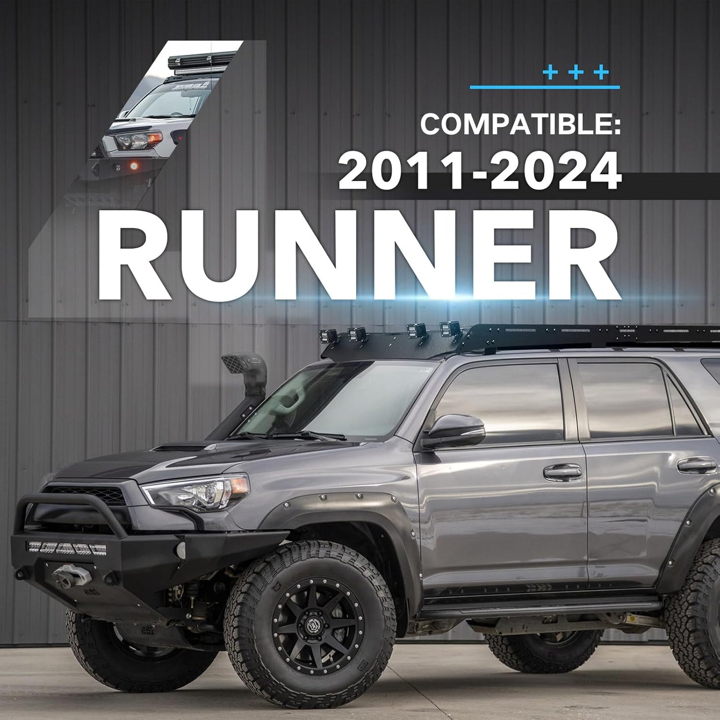 Roof Rack for Toyota 4Runner 5th Gen 2010 2011 2012 2013 2014 2015 2016 2017 2018 2019 2020 2021 2022 2023 2024, 800 lbs Load Capacity, 94.8 x 48.2 x 5.4 inches