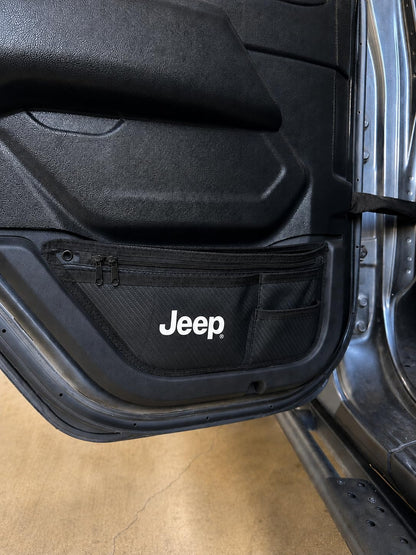 Front & Rear Door Storage Bags for Wrangler JL 2018-2027 & Gladiator JT 2020-2027