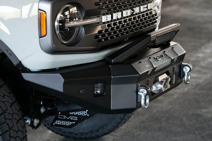 Bull Bar with LED Light Bar Mount fits most DV8 Offroad MTO Series Front Bumpers | Steel Construction | Accommodates 13-inch Elite Series Light Bar | DV8 Offroad