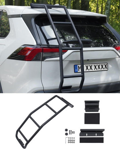 Aluminum Alloy Rear Ladder for Toyota RAV4 2019–2025 — OMOTOR