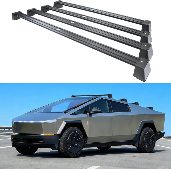 4PCS Cargo Bars Rails  for Tesla Cybertruck