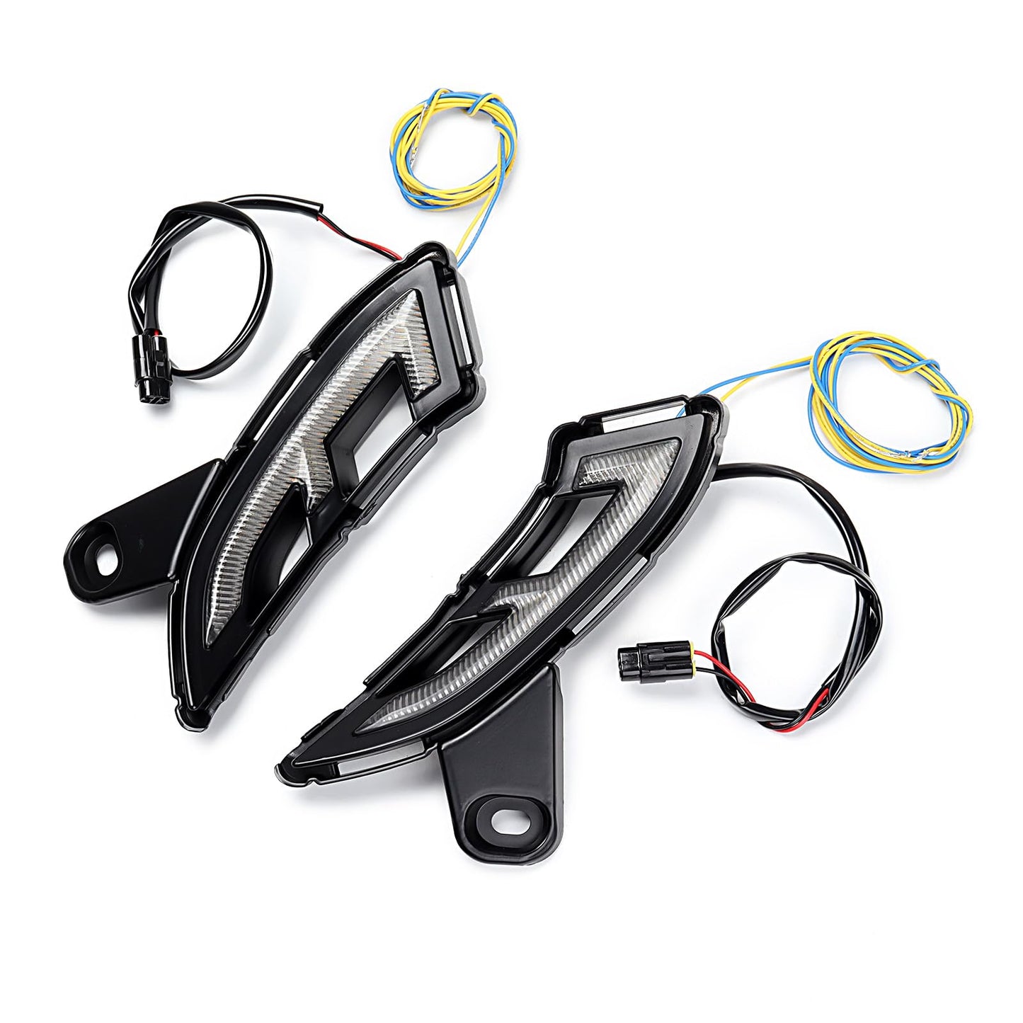 DRL Headlight for 2024-2025 Toyota LC250 Prado, Xenon White/Amber