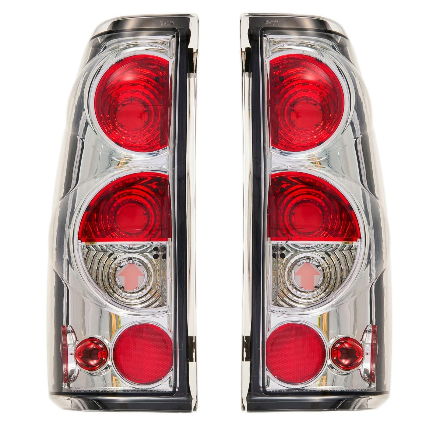 Tail Lights Fit For 1999-2006 Chevy Silverado; 1999-2006 GMC Sierra 1500 2500; 2001-2006 Chevy Silverado&GMC Sierra 1500HD 2500HD 3500; 2007 Silverado&GMC Sierra 1500 1500HD 2500HD 3500 Classic BODY