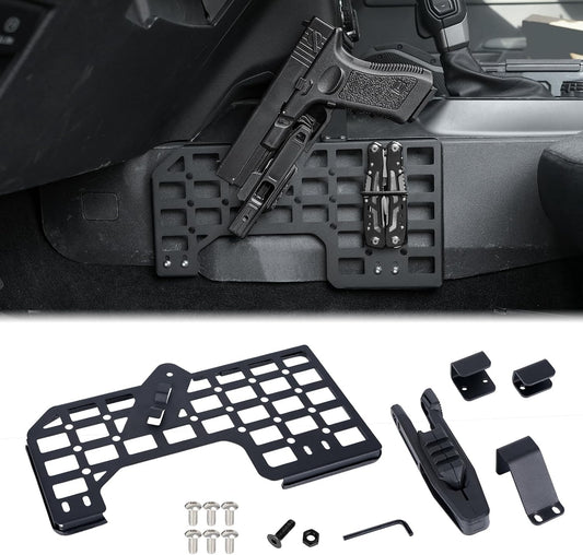 Gun Holder with Molle Panel Compatible with Ford Bronco 2021-2025(Not Fit Bronco Sport)