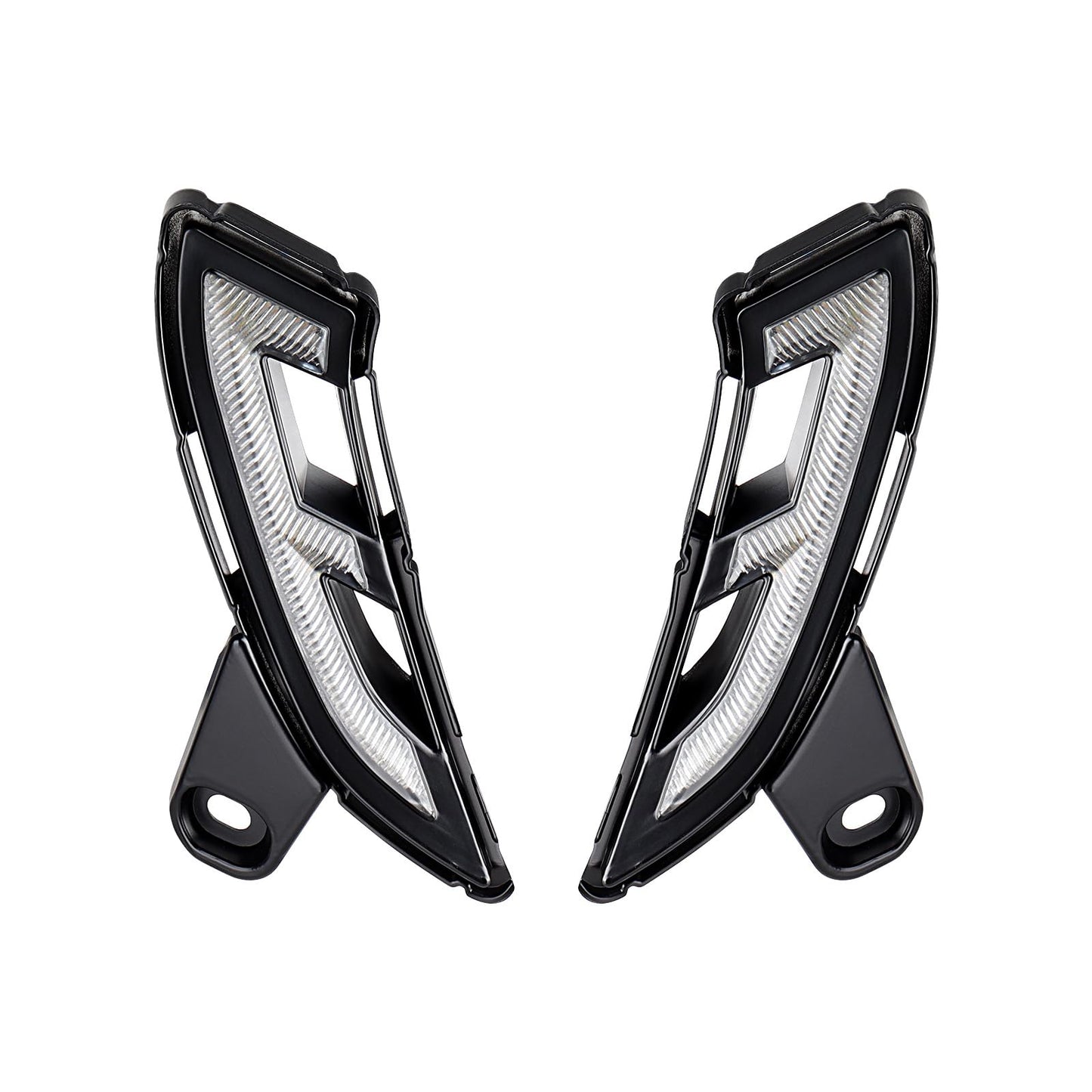 DRL Headlight for 2024-2025 Toyota LC250 Prado, Xenon White/Amber