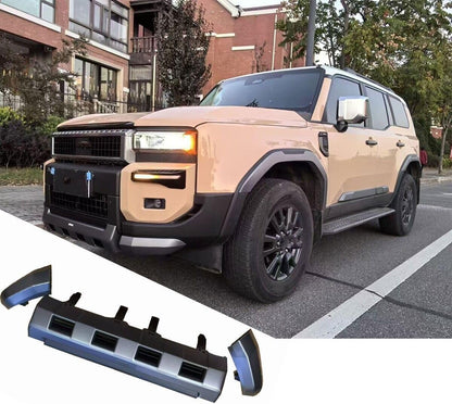 3PCS Front Bumper Kits Protect Plate fits for Land Cruiser Prado J250 2024 2025