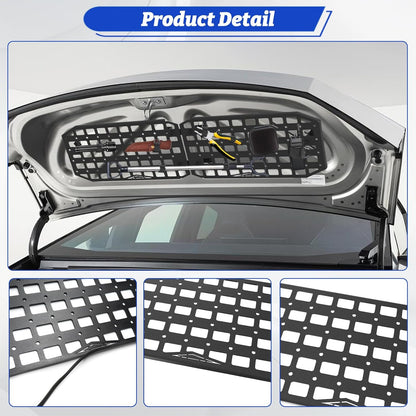Aluminum Front Trunk Molle Panels for Tesla Cybertruck 2024 - 2026