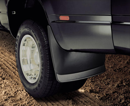 2 Pcs Black Mud Guards Fits 2019-2026 Ram 1500 (New Body Style) w/OEM Fender Flares