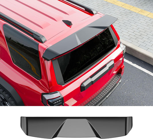 Xipoo Spoiler Compatible with 2025 Toyota 4Runner Trunk Lip Rear Roof Spoiler Glossy Black Trunk Wing Replacement for 2025 Toyota 4Runner Accessories