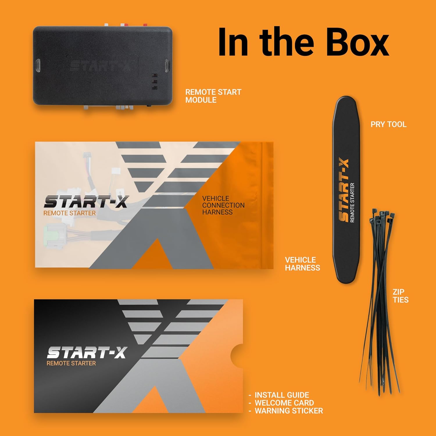 Start-X Remote Starter Kit for 2020-2024 4Runner Push to Start || 3X Lock to Remote Start || Zero Wire Splicing!