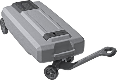 35 Gallon RV Portable Waste Tote Tank - 4 Wheels