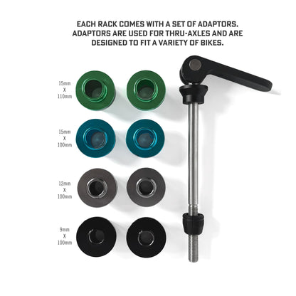 Compact 1-Bike Suction Rack, Model SB-05