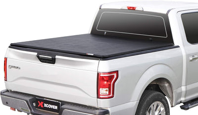 Soft Locking Roll Up Truck Bed Cover Fit with 2015-2025 F150