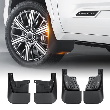 4PCS All-Weather Sunsdrew Mud Flaps for Toyota Tundra 2022-2026 (Not fits SR Models)
