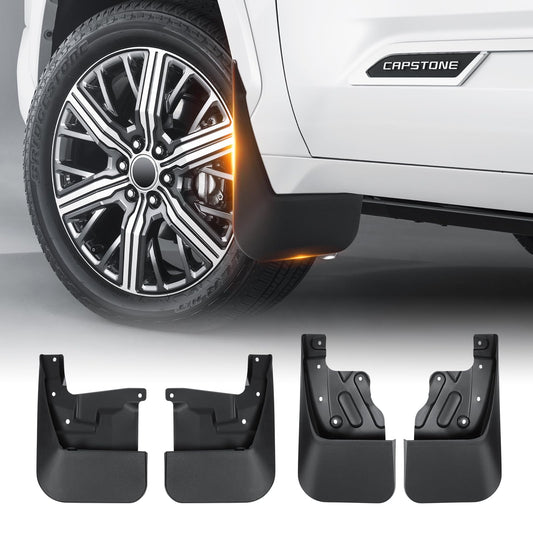 4PCS All-Weather Sunsdrew Mud Flaps for Toyota Tundra 2022-2026 (Not fits SR Models)