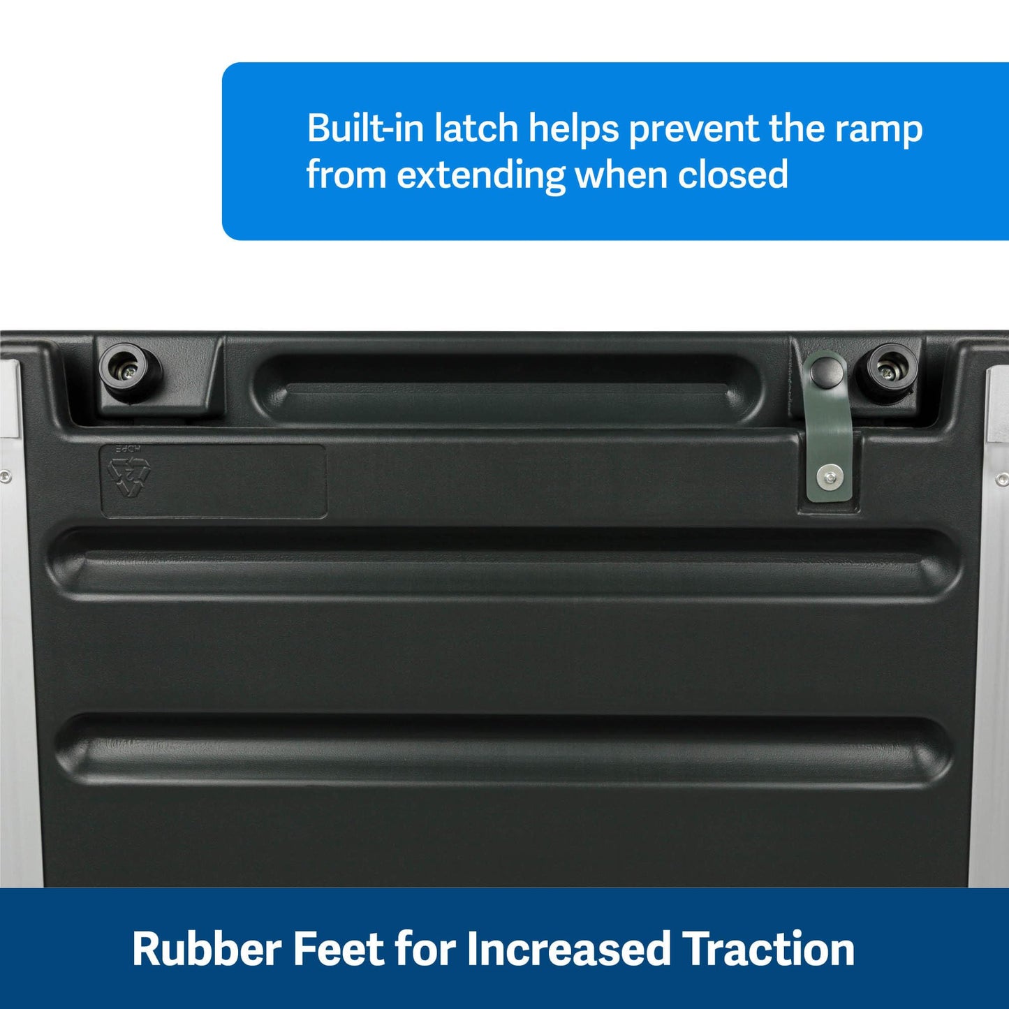 Dog Ramp Extends from 39-71 Inches No Slip High Traction Surface Collapsible and Locking for Easy Storage For Trucks, SUVs, and Cars Weighs Only 13 Pounds