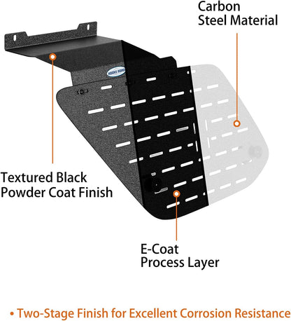 Hooke Road 10-24 4Runner Rear Window Molle Panel Modular Storage Panel System Exterior Cargo Rack Shelf for 2010-2024 Toyota 4Runner 5th Gen (Exclude 19+TRD Pro) - Pair