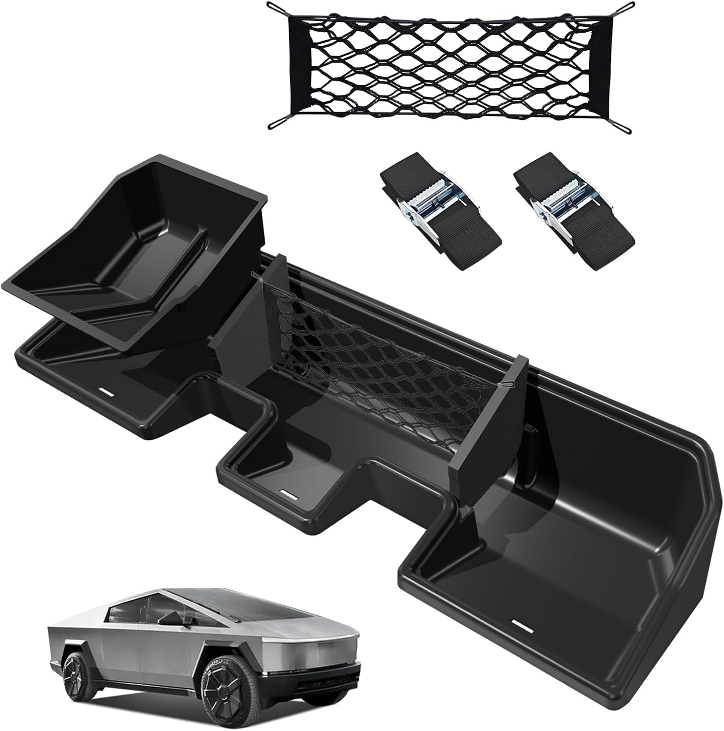 Rear Underseat Storage Organizer Accessories Compatible with Tesla Cybertruck 2024+ Accessories