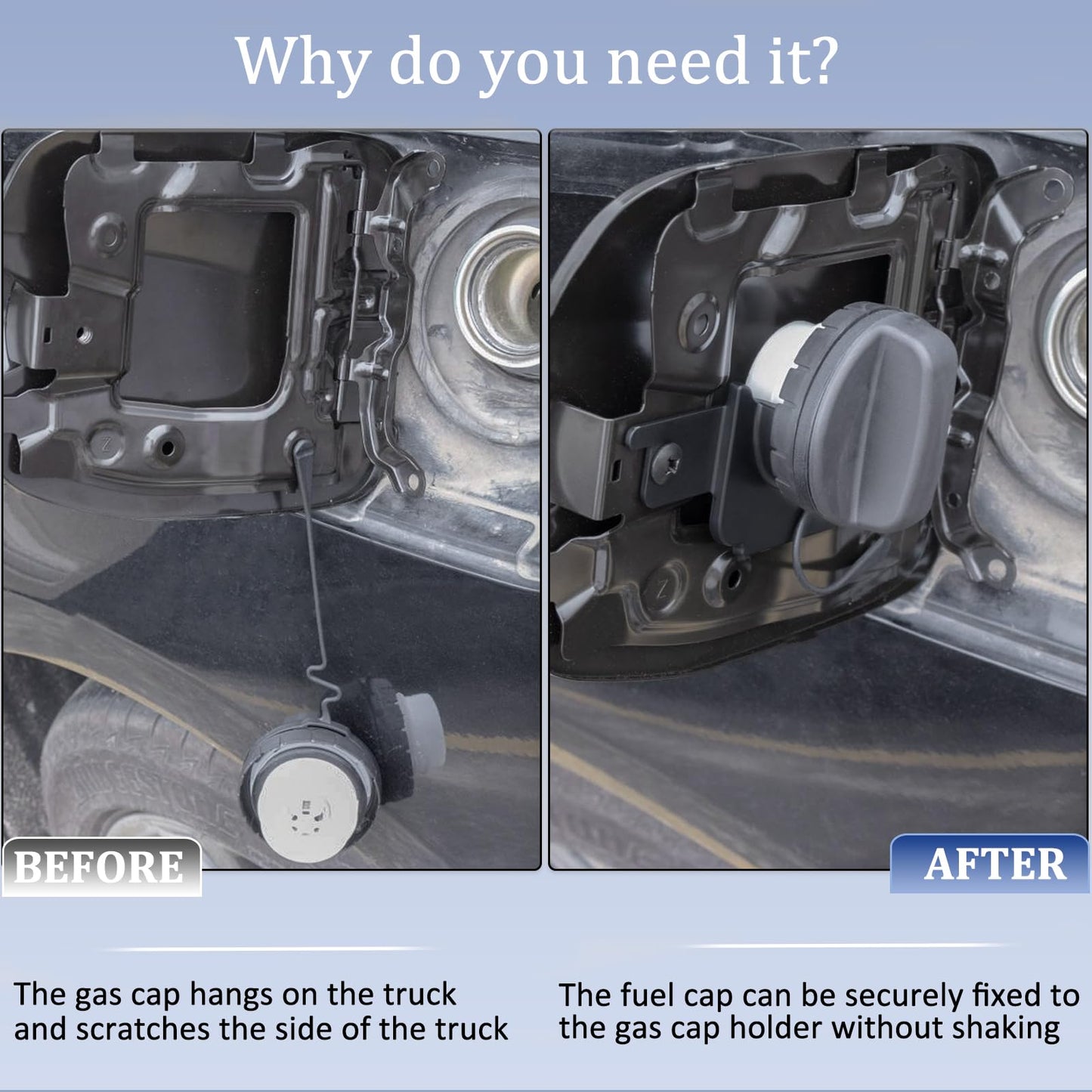 Gas Cap Holder for Toyota Tacoma 2016-2023