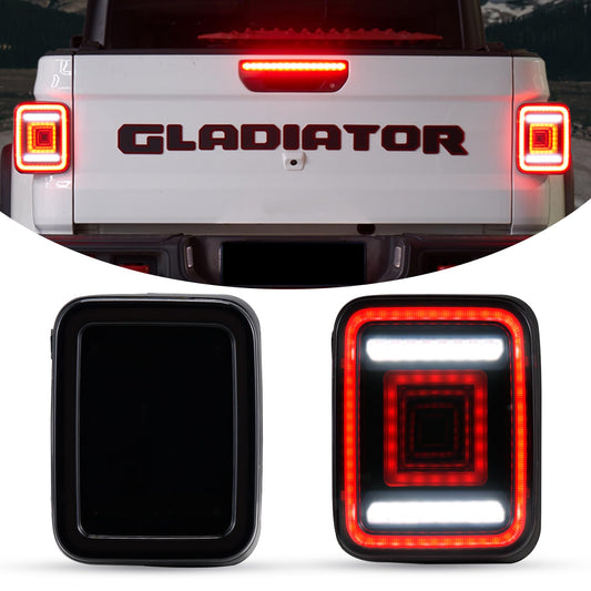 LED Tail Lights for 2020-2026 Jeep Gladiator JT