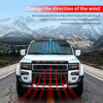Hood Spoiler for 2024 - 2026 Toyota Land Cruiser 250 1958 Prado Lc250