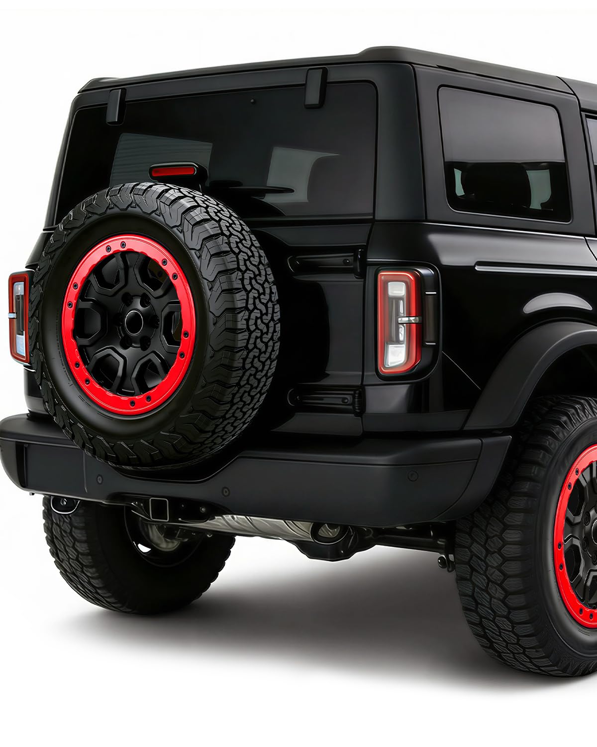 5 Pcs Bead Lock Wheel Trim Rings Kit Fit for 2021-2026 Ford Bronco