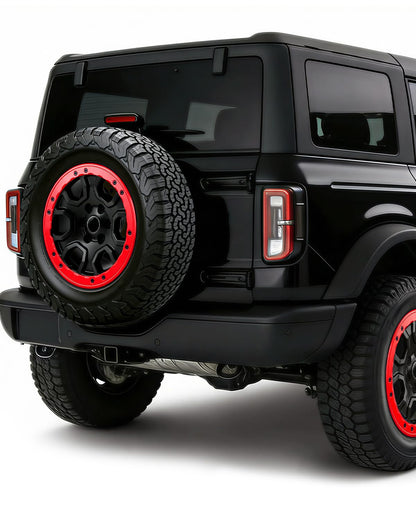 5 Pcs Bead Lock Wheel Trim Rings Kit Fit for 2021-2026 Ford Bronco