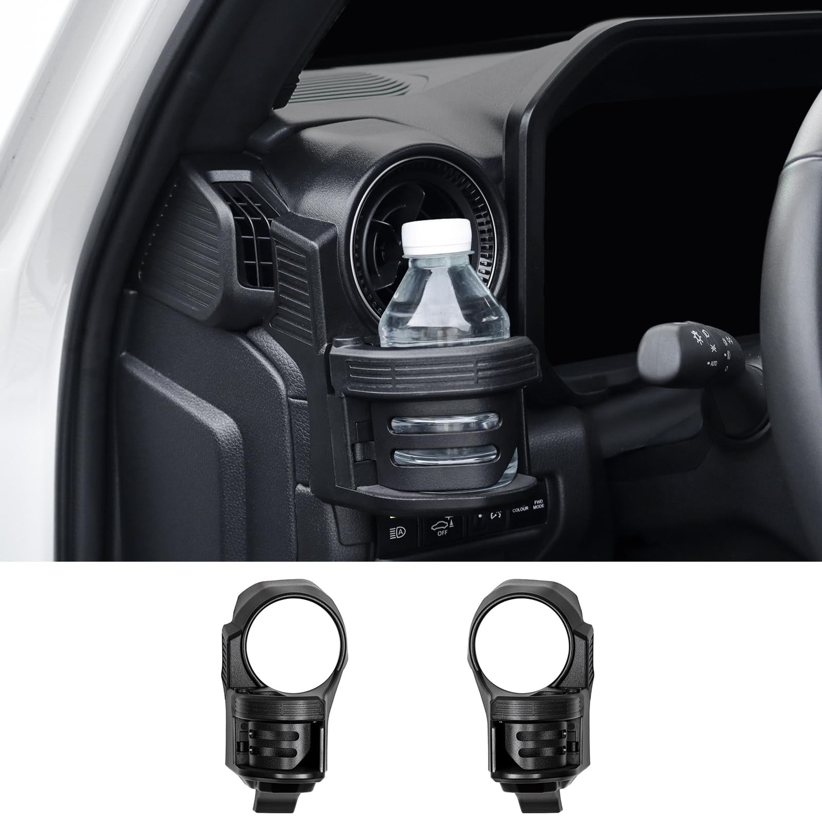 Multifunction Air Vent Cup Holder For Toyota Land Cruiser 250 2024-2026