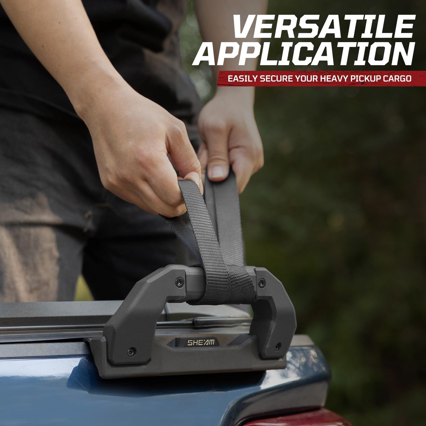 Heavy Duty Pickup Truck Bed Handle Compatible with 2015-2025 Chevy Silverado & GMC Sierra