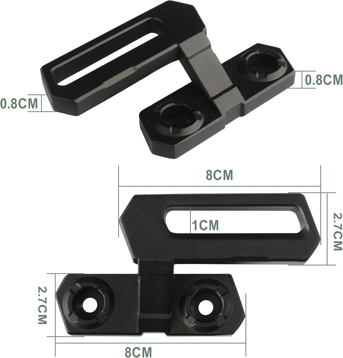 Seven Sparta Dual A-Pillar Light Mount Off-Road Ditch Lights Mounting Brackets Compatible with Ford Bronco Accessories 2/4 Door 2021 2022 2023 2024 2025 (1 Pair)