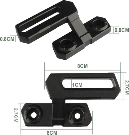 Seven Sparta Dual A-Pillar Light Mount Off-Road Ditch Lights Mounting Brackets Compatible with Ford Bronco Accessories 2/4 Door 2021 2022 2023 2024 2025 (1 Pair)