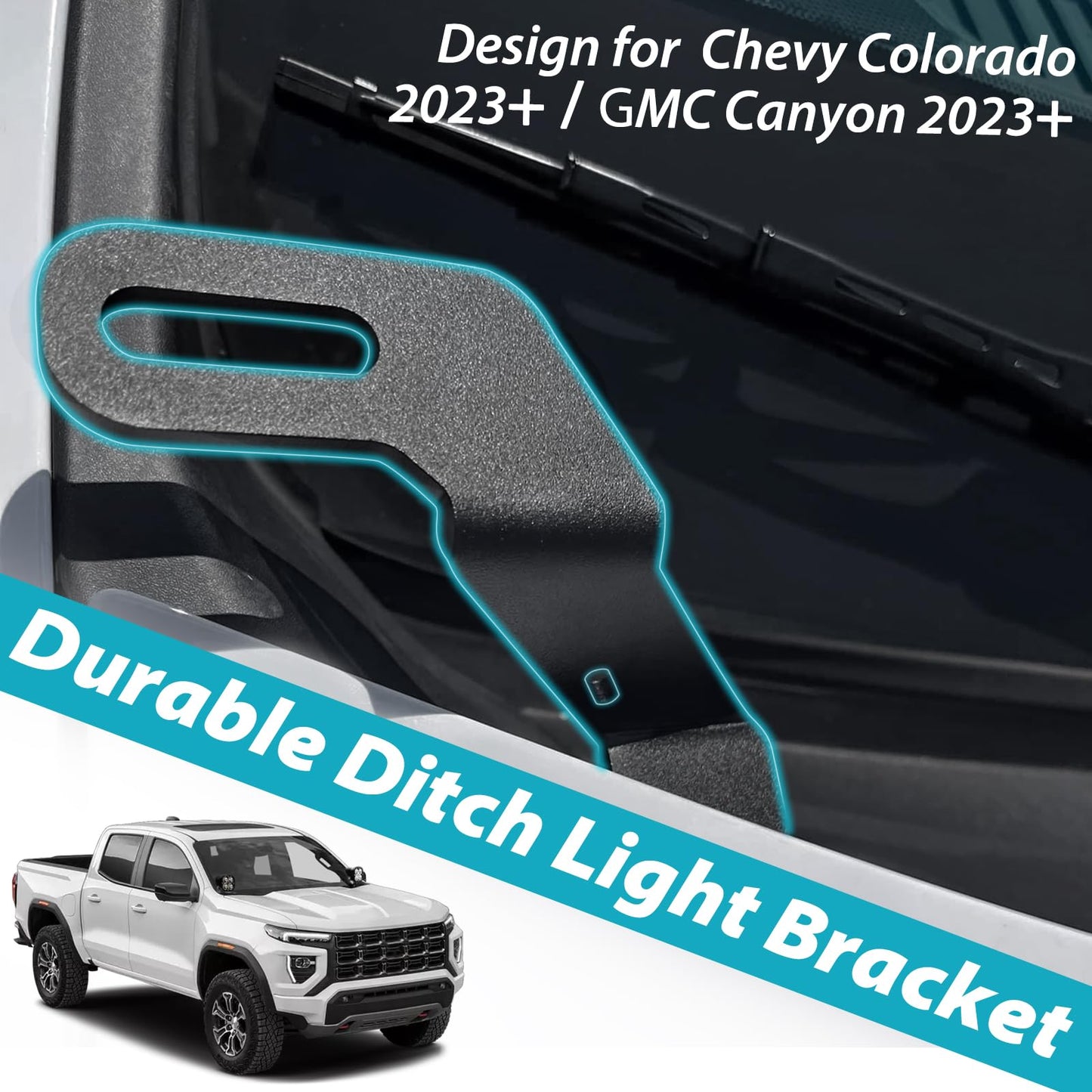 Ditch Light Brackets for Chevy Colorado/GMC Canyon 2023+