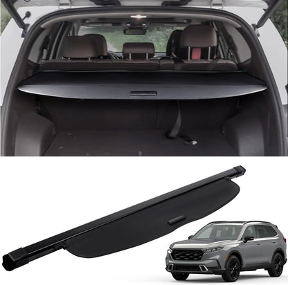 Retractable Cargo Cover for Honda CRV 2023 2024 (Include Hybrid) Trunk Cargo Cover Luggage Security Shade Cover for CR-V 2023 2024 Shielding Shade Anti-Peeping Luggage Privacy Screen - OMOTOR