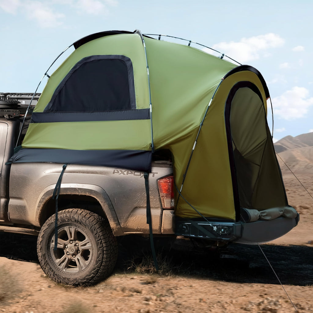 Truck Bed Tent, Waterproof PU3000mm Pickup Truck Tent for Camping Bed, for Car Camping