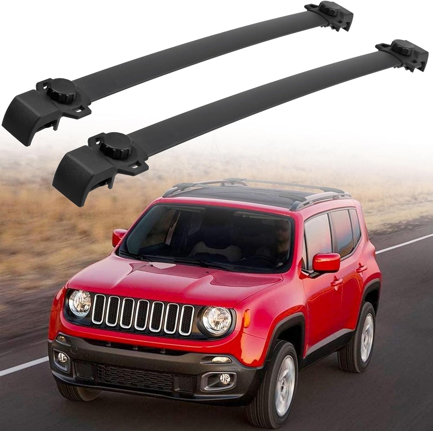 Roof Rack Cross Bars Fit for Jeep Renegade 2015-2023