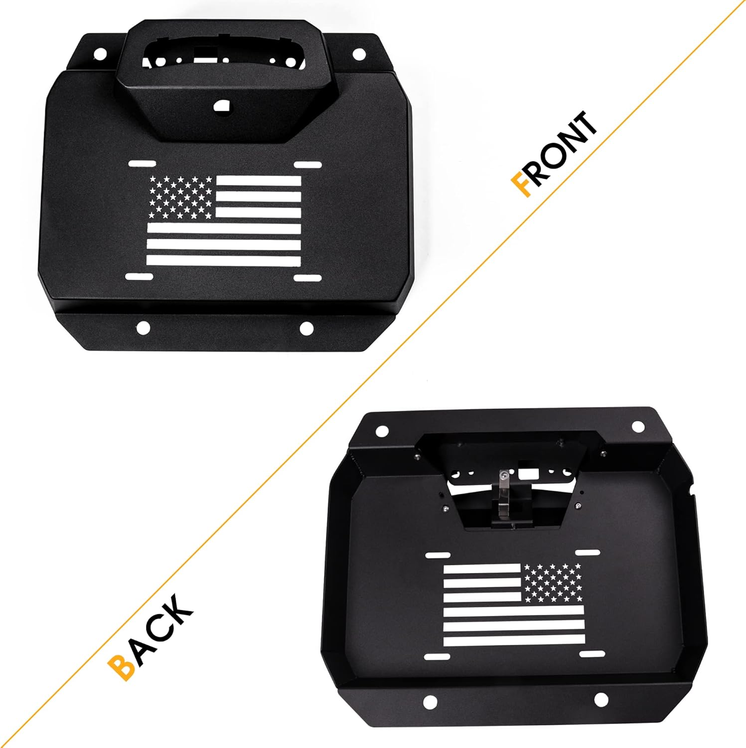 BESTAOO Spare Tire Carrier Delete Filler Plate Tramp Stamp Tailgate Vent-Plate Cover with Aluminum for Ford Bronco 2021 2022 2023 2024 2025 2/4 Door Accessories