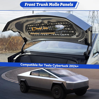 Aluminum Front Trunk Molle Panels for Tesla Cybertruck 2024 - 2026