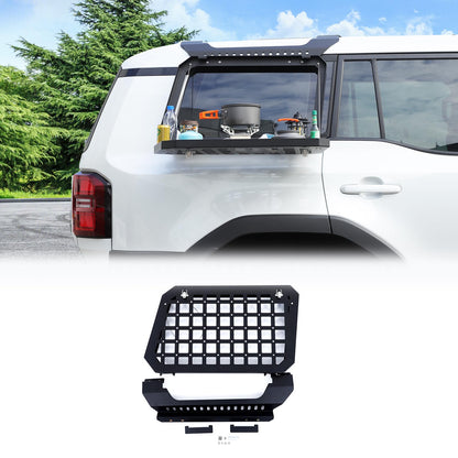 Rear Side Window Storage Molle Panel Compatible with Toyota Land Cruiser Prado 250 J250 LC250 2024 2025