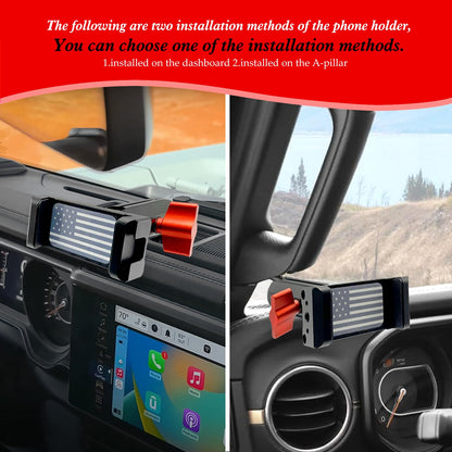 Metal Dash Platform Phone Holder for 2022 - 2026 Tundra & Sequoia