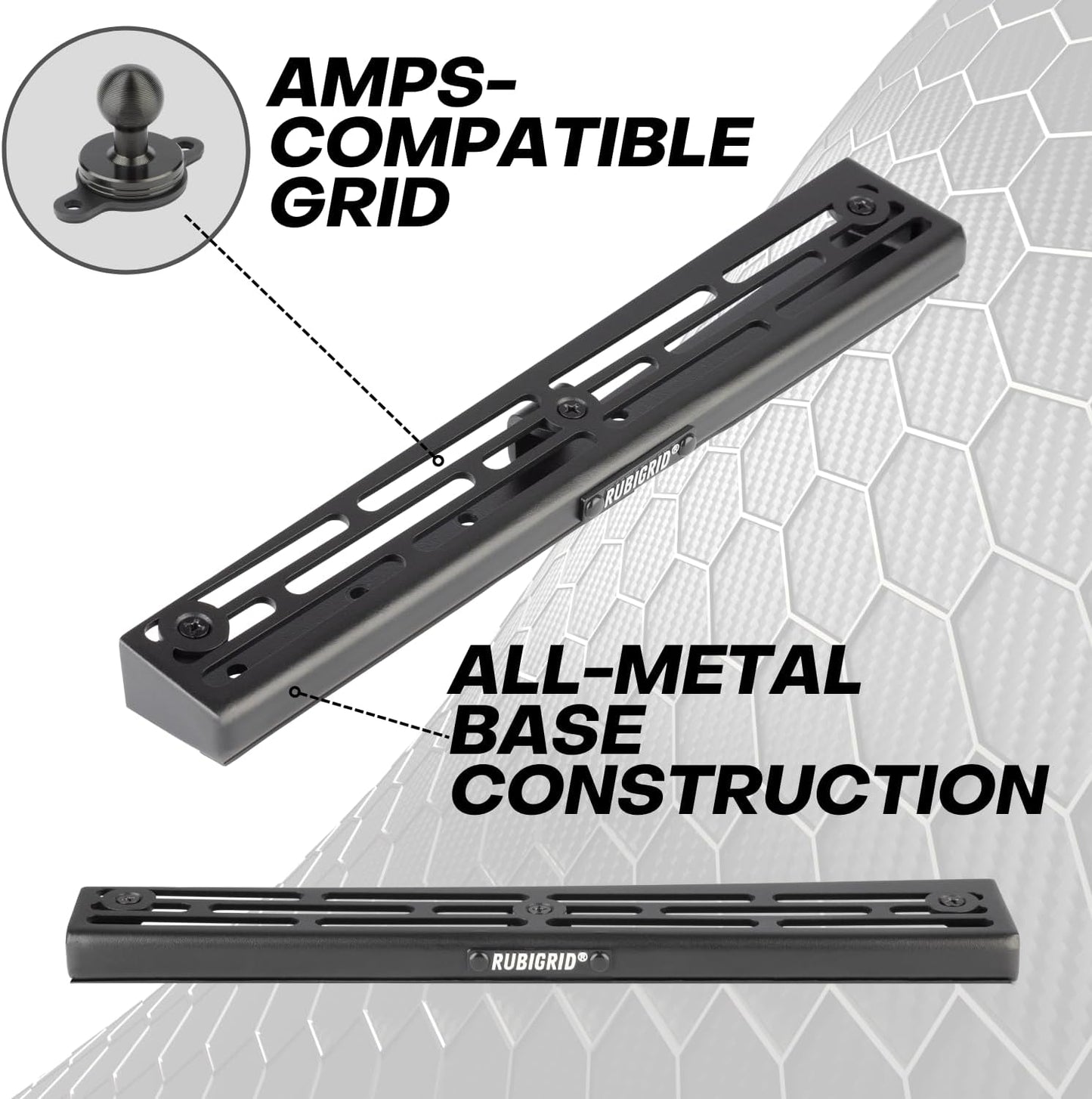 Metal Dash Phone Mount Compatible with 2016-2023 Toyota Tacoma