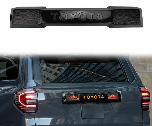 LED Trunk Tail Light for 2025 2026 Toyota 4Runner, Dynamic Flowing Turn Signal, Width Tailgate Ambient Lighting with Snow Mountain, Plug and Play, 2025 4Runner Accessories