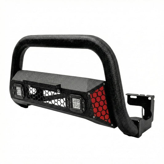 Bull Bar Fit with LED Light & w/License Plate Bracket for Toyota Tundra 2022-2026  (Note:Doesn't fit Front Radar Models)