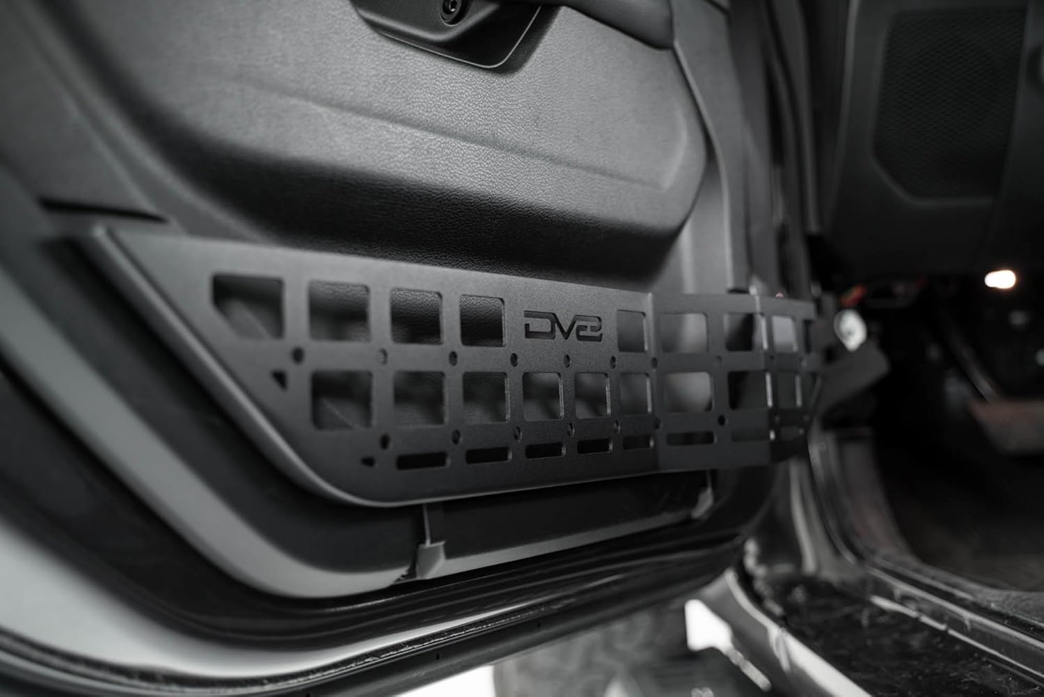 DV8 Offroad Front Door Pocket Molle Panels for The 2018-2025 Jeep Wrangler JL & 2020-2025 Jeep Gladiator JT | Rigid Steel Design Replaces The Weak Saggy Net