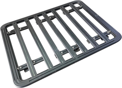 5 PCS Roof Rack Cross Bars Kit & Cargo Basket for 2021 2022 2023 2024 Ford Bronco 4Door Hard Top Rooftop Cargo Accrssories(Except Bronco Sport) - OMOTOR