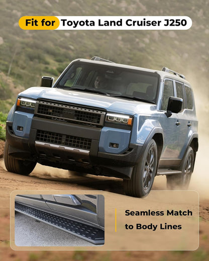 5.63" Wide Running Boards Fit for 2024-2026 Toyota Land Cruiser & 1958 J250