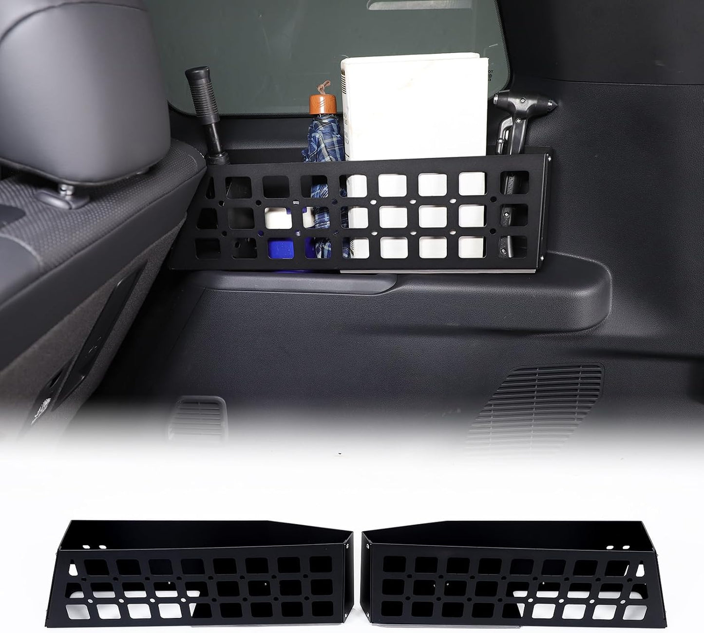 Trunk Side Rack Cargo Storage Shelf Compatible with Toyota Land Cruiser 250 Prado LC250 J250 2024 - 2026