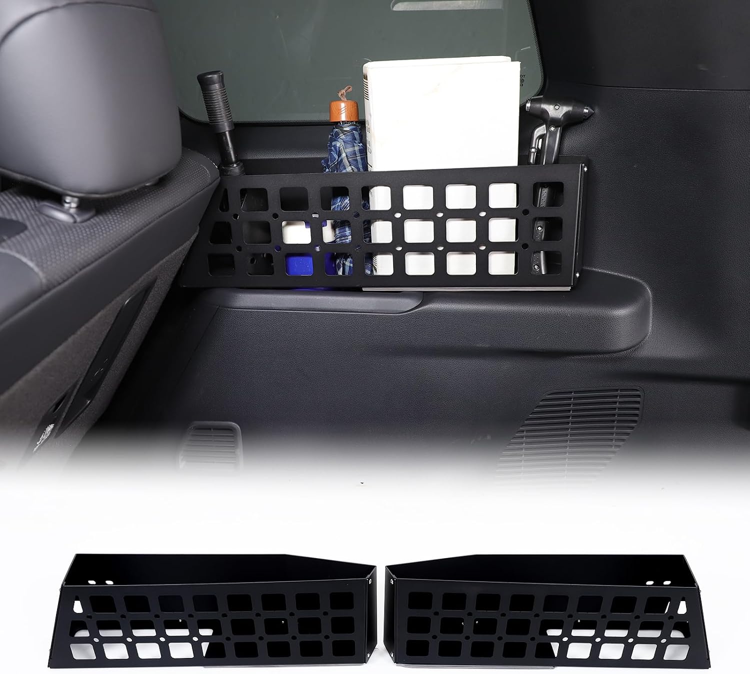 Trunk Side Rack Cargo Storage Shelf Compatible with Toyota Land Cruiser 250 Prado LC250 J250 2024 - 2026