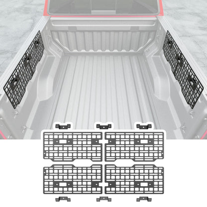 5FT Side Bed Molle Panel Compatible with 23-26 Chevy Colorado