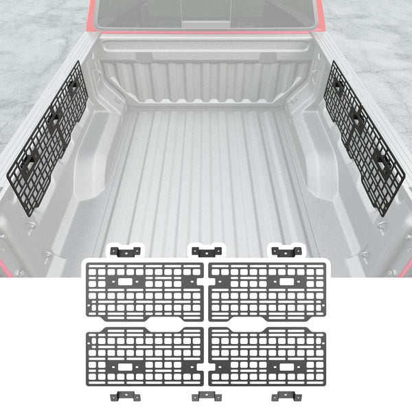 5FT Side Bed Molle Panel Compatible with 23-26 Chevy Colorado