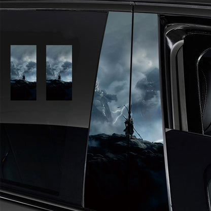 Universal Car Center B Pillar Sticker - Black Myth Wukong - OMOTOR